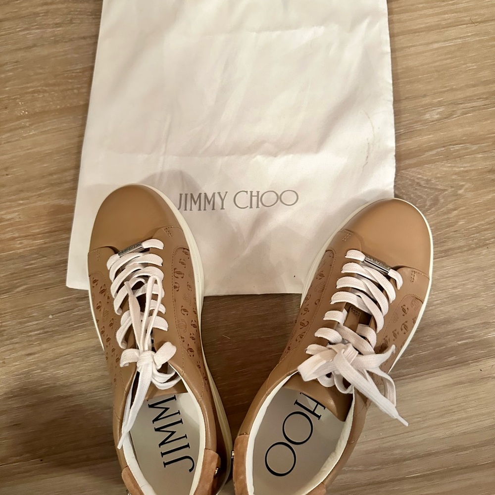 Perfect for fall! NWOT - Jimmy Choo Low top - limited edition- retailed $700